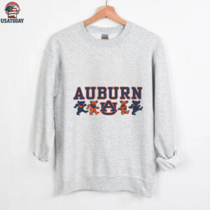 Auburn X Grateful Dead Mascot Bears T Shirt Hoodie