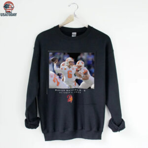 Baker Mayfield Black Tampa Bay Buccaneers NFL Flash Features Week 5 T Shirt