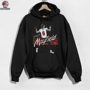 Baker Mayfield Tampa Bay Buccaneers Black Local Pack Player T Shirt