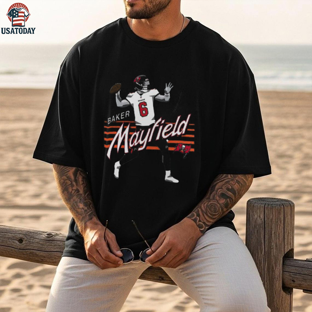 Baker Mayfield Tampa Bay Buccaneers Black Local Pack Player T Shirt Baker Mayfield Tampa Bay Buccaneers Black Local Pack Player T Shirt