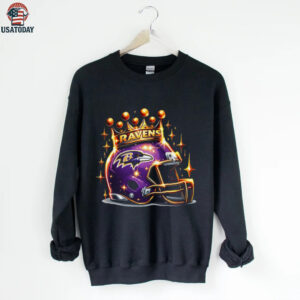 Baltimore Ravens King Crown Helmet T Shirt