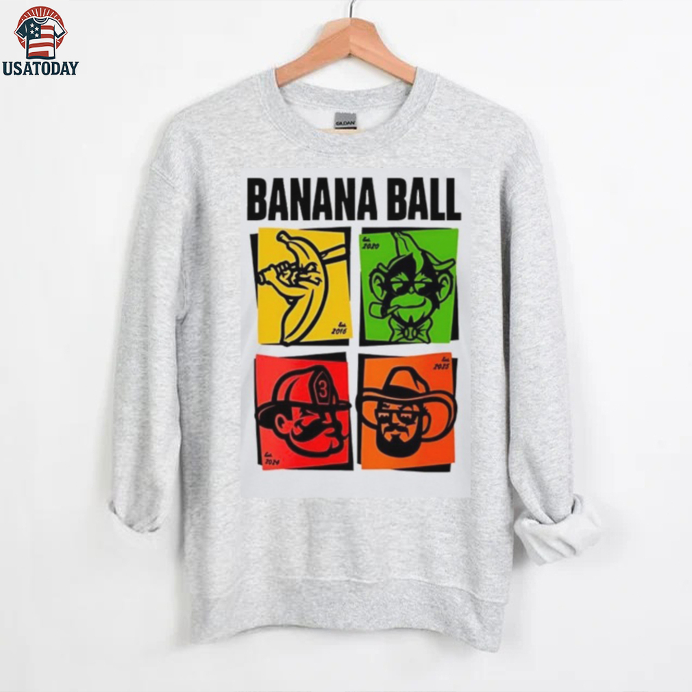Banana Ball Characters T Shirt Banana Ball Characters T Shirt