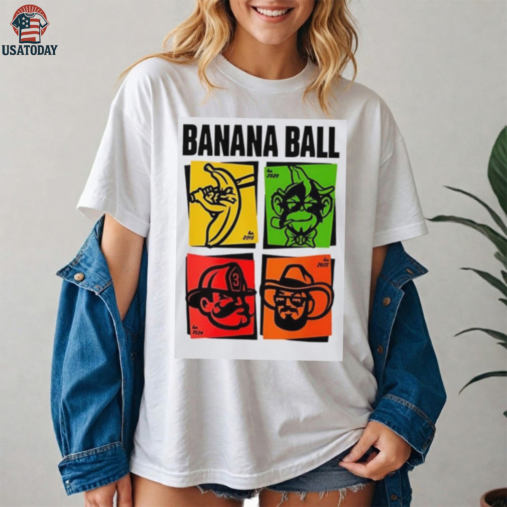 Banana Ball Characters T Shirt Banana Ball Characters T Shirt