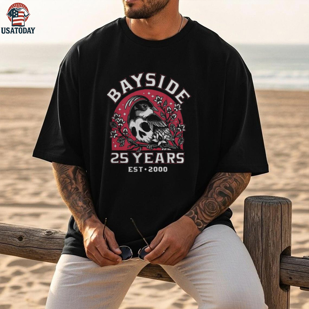 Bayside Official Merch Bayside Bird Skull T Shirt Bayside Official Merch Bayside Bird Skull T Shirt