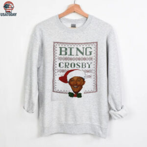 Bing Crosby ugly Christmas shirt