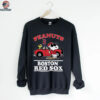 Boston Red Sox Snoopy Peanuts Car Baseball T Shirt