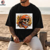 Broncos Skull Fire Fan Tee