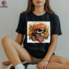 Broncos Skull Fire Fan Tee