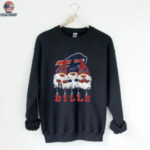 Buffalo Bills Christmas Gnomes Holiday NFL Football T Shirt