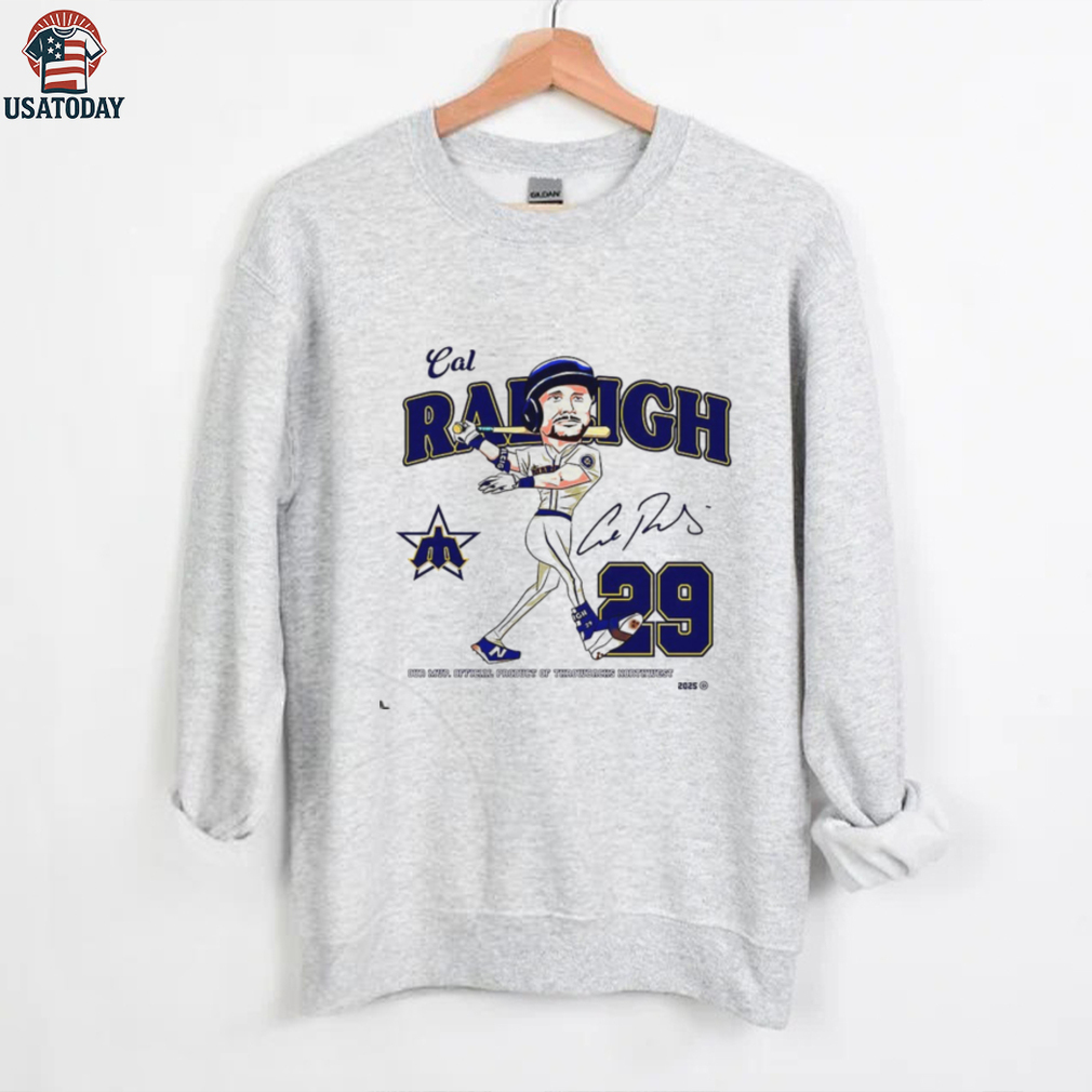 Cal Raleigh Seattle Mariners baseball Our MVP Sunday Cream signature shirt Cal Raleigh Seattle Mariners baseball Our MVP Sunday Cream signature shirt