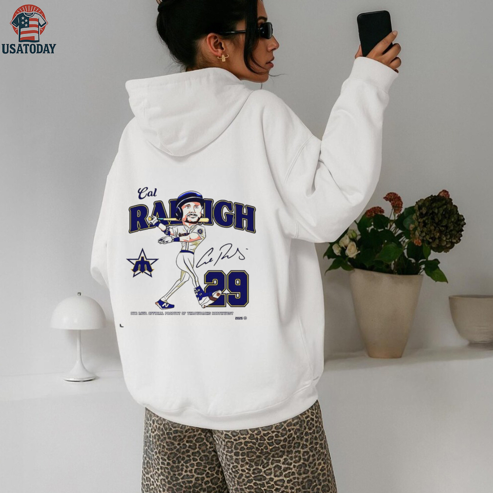 Cal Raleigh Seattle Mariners baseball Our MVP Sunday Cream signature shirt Cal Raleigh Seattle Mariners baseball Our MVP Sunday Cream signature shirt