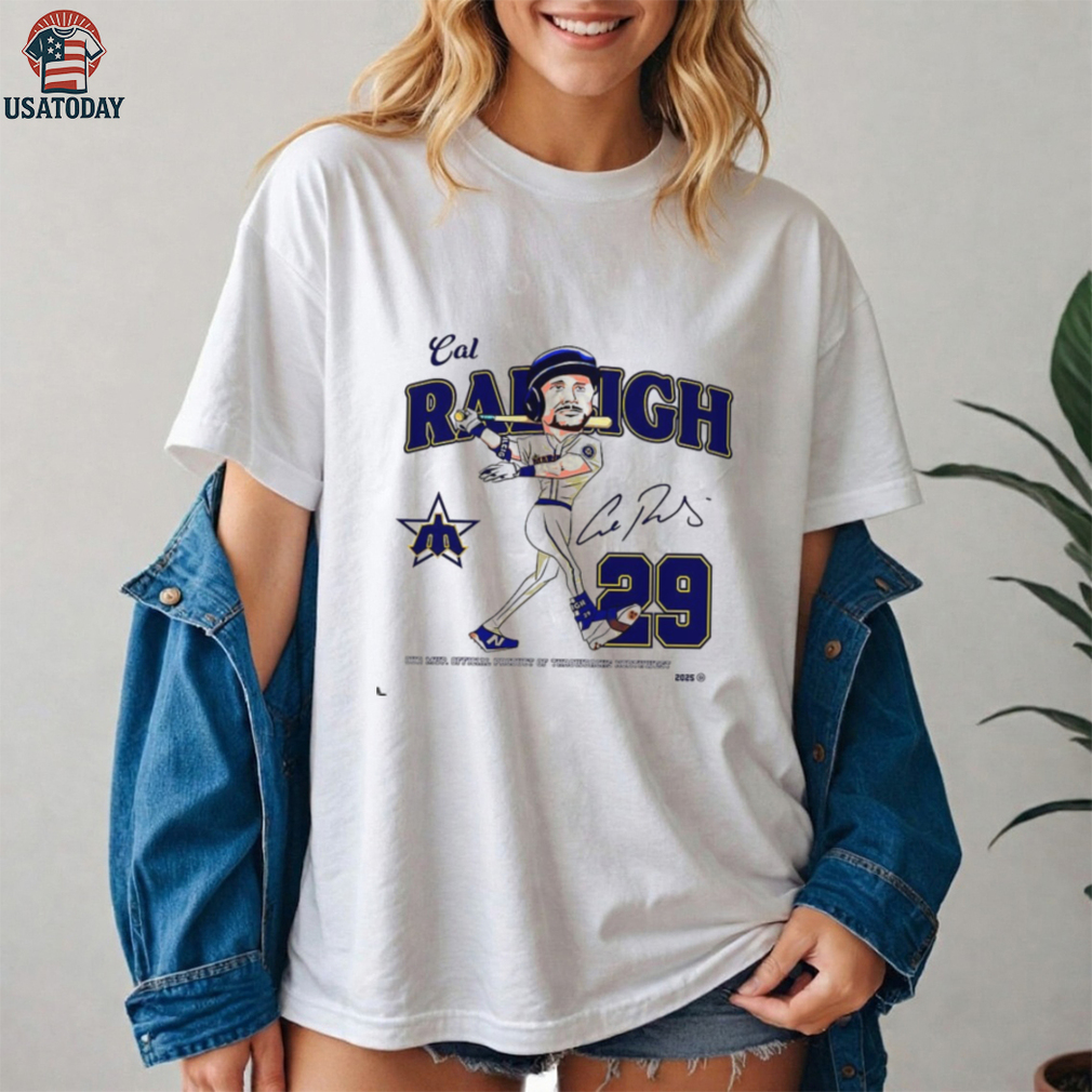 Cal Raleigh Seattle Mariners baseball Our MVP Sunday Cream signature shirt Cal Raleigh Seattle Mariners baseball Our MVP Sunday Cream signature shirt