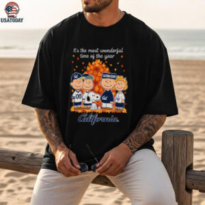 California Golden Bears x Peanuts Fall T Shirt It’s the Most Wonderful Time of the Year