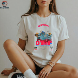 Camiseta Bad Bunny DTMF Latin Music Retro Album Cover T Shirt