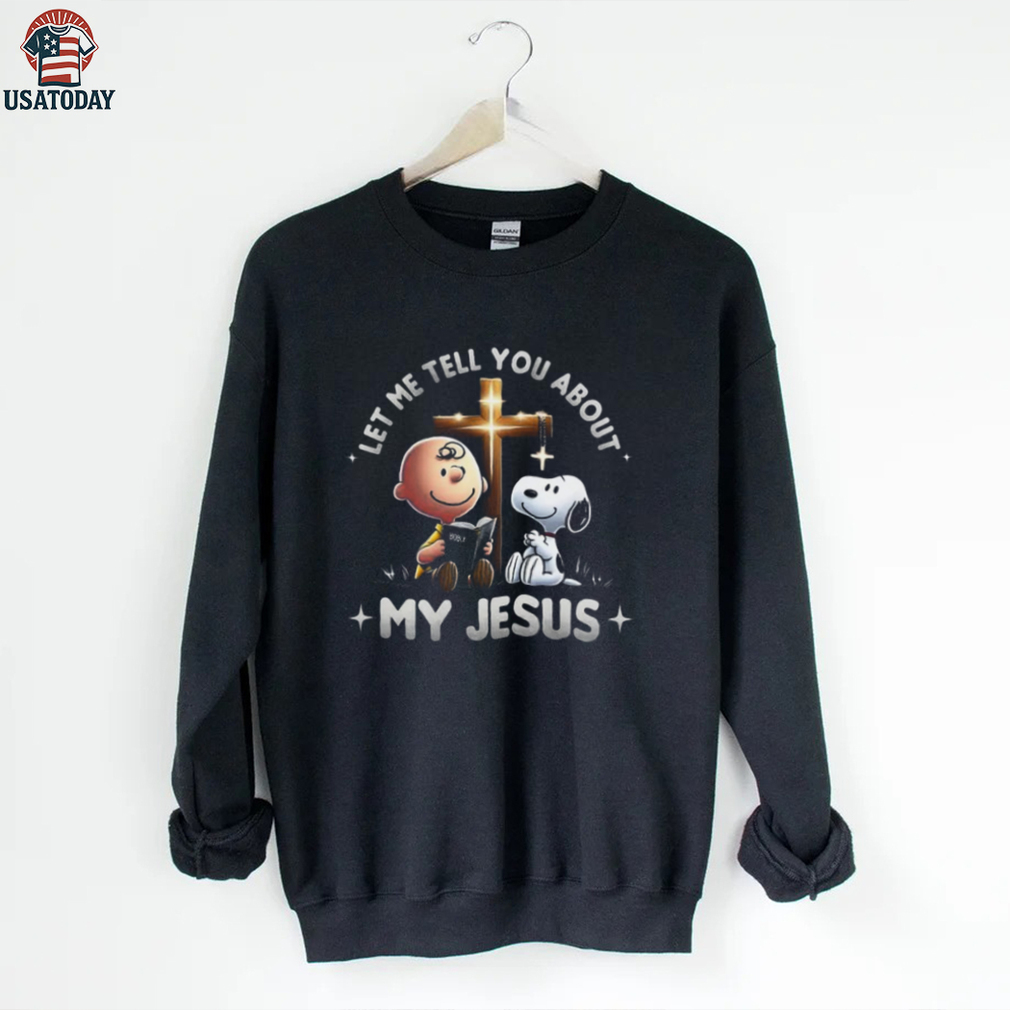 Charlie Brown Snoopy Let Me Tell You About My Jesus Christian Faith Cross Bible T Shirt Charlie Brown Snoopy Let Me Tell You About My Jesus Christian Faith Cross Bible T Shirt