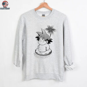 Chibi Goku Beach Day shirt