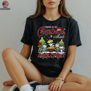 Christian Christmas T Shirt Snoopy Peanuts Nativity Jesus Christ Tee