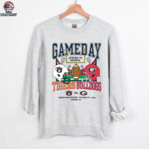 College Gameday Merch Auburn Tigers Football vs Georgia Bulldogs T Shirt