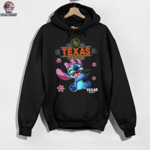 Cute Stitch Eating Texas Roadhouse Bread Rolls Disney Lilo & Stitch T Shirt