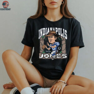 Daniel Jones Indianapolis Colts Homage Unisex Indianapolis Jones Tri Blend T Shirt