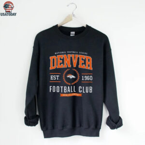 Denver Broncos Football Club National Football League Est 1960 T Shirt
