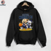 Denver Nuggets X Charlie Brown And Snoopy Playing Basketball Shirt