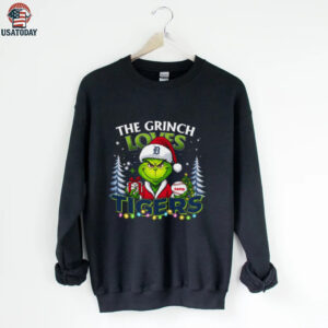 Detroit Tigers Christmas Shirt – Custom Grinch Family Tee