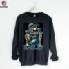 Eagles Fan Skeleton Vibe Tee