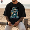 Eagles Fan Skeleton Vibe Tee