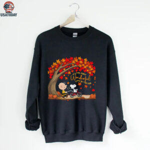 Fall Snoopy It’s The Most Wonderful Time Of The Year Shirts