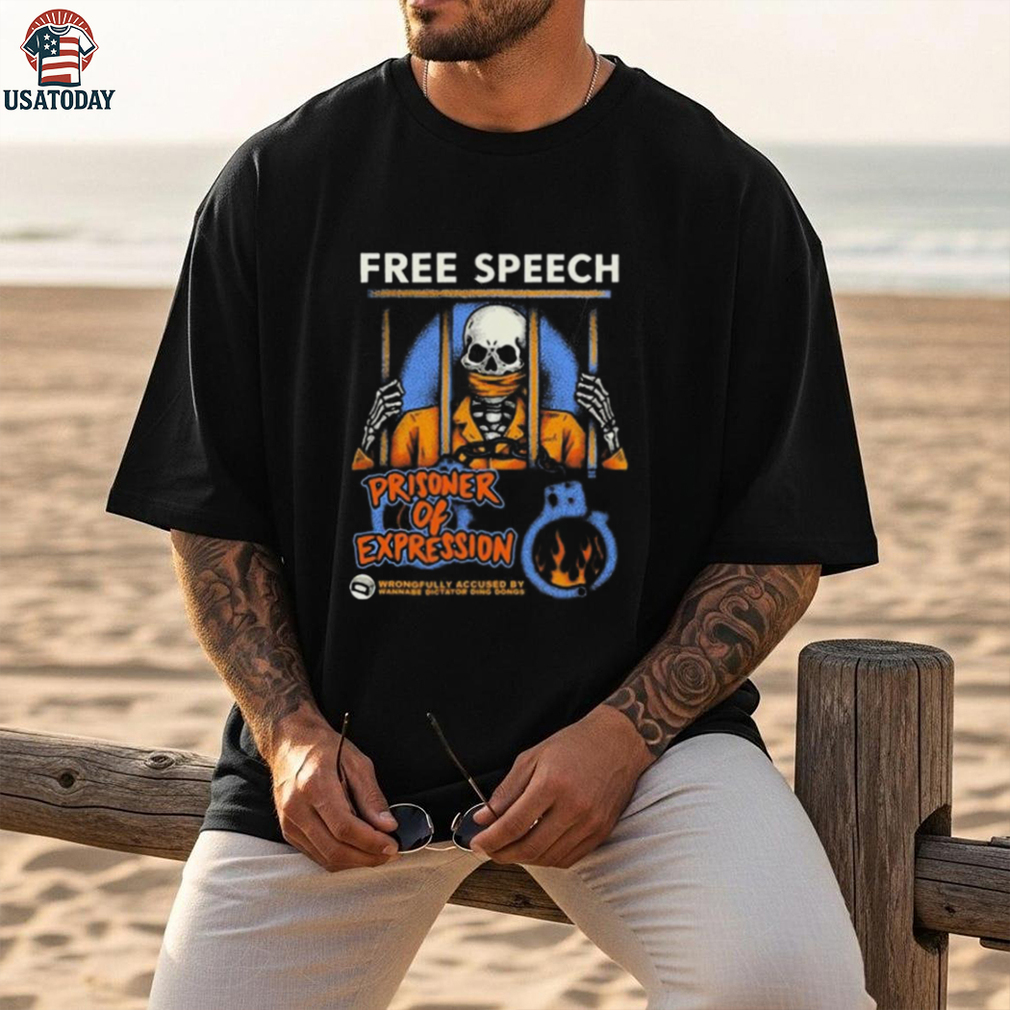 Free Speech Prisoner Of Expression T shirt Free Speech Prisoner Of Expression T shirt