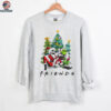 Friends The Grinch And Jack Skellington Christmas T Shirt