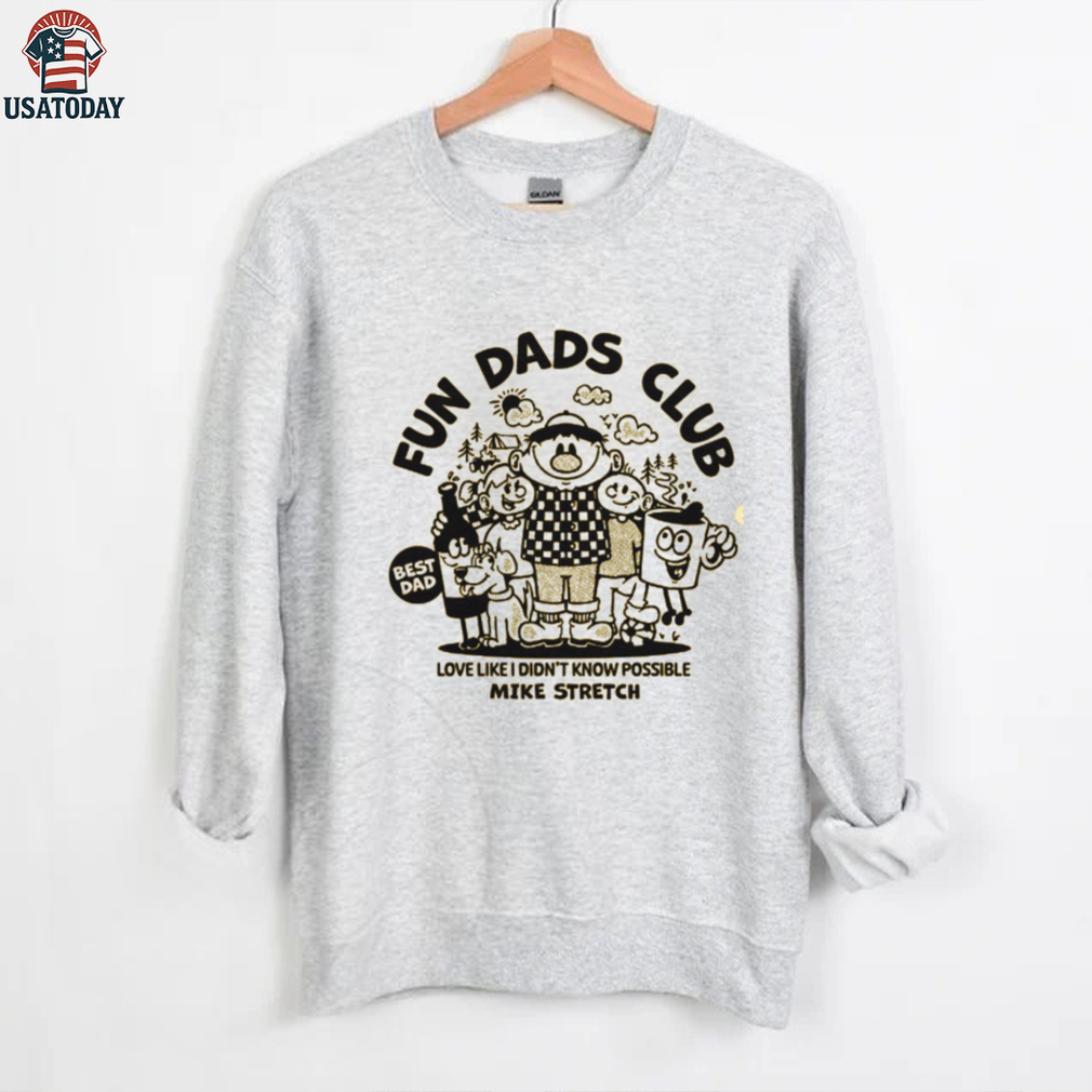 Fun Dads Club Retro Fatherhood Graphic T Shirt Fun Dads Club Retro Fatherhood Graphic T Shirt