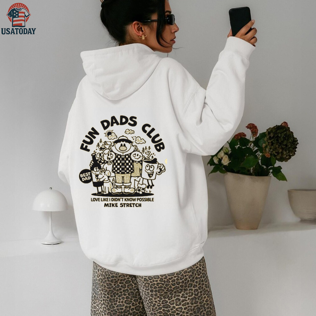 Fun Dads Club Retro Fatherhood Graphic T Shirt Fun Dads Club Retro Fatherhood Graphic T Shirt