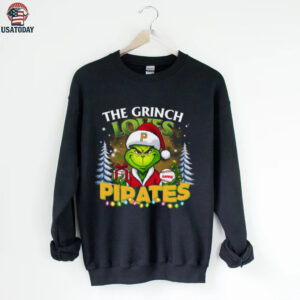 Funny Grinch Pirates Family Christmas Tee MLB Shirt