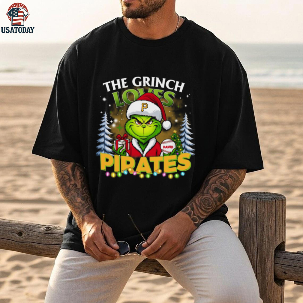 Funny Grinch Pirates Family Christmas Tee MLB Shirt Funny Grinch Pirates Family Christmas Tee MLB Shirt
