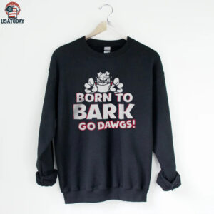 Georgia Bulldogs UGA Born To Bark T Shirt