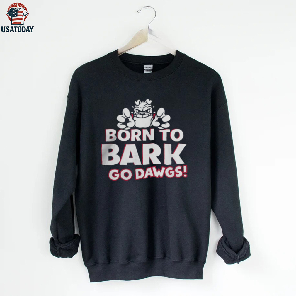 Georgia Bulldogs UGA Born To Bark T Shirt Georgia Bulldogs UGA Born To Bark T Shirt