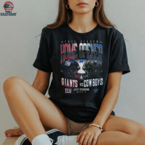 Giants Vs Cowboys Football 2025 Home Opener T Shirt