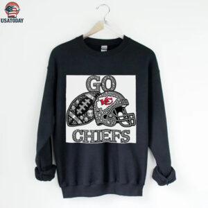 Go Chiefs Bling Football Fan T Shirt