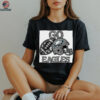 Go Eagles Bling Football Helmet & Ball T Shirt