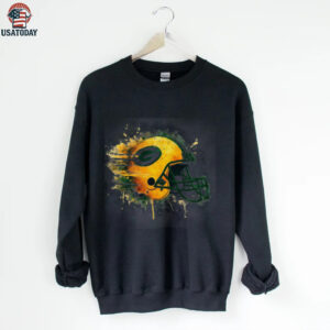 Green Bay Packers Watercolor Helmet Tee