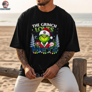 Grinch Mets Family Christmas  MLB Shirt
