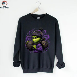 Grinchy Ravens Fan Tee