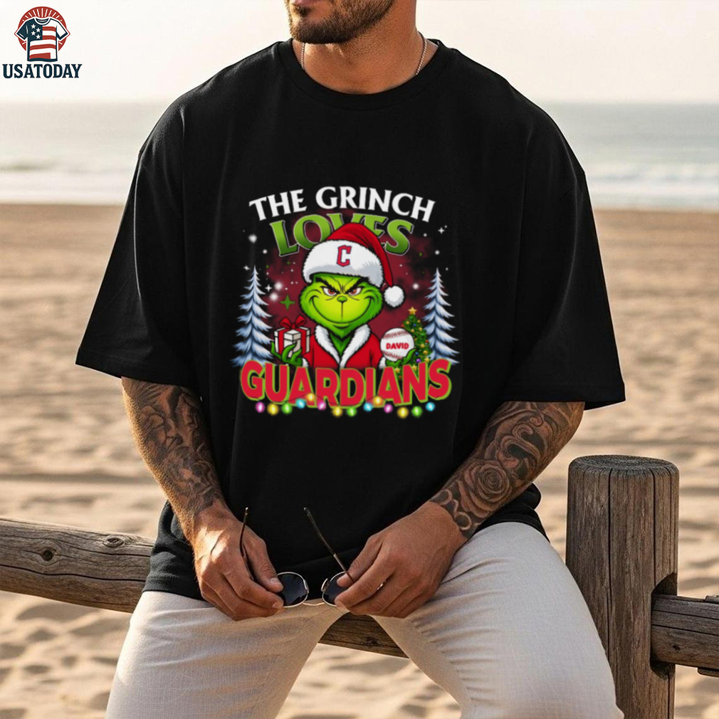 Guardians Grinch Tee – Custom Christmas Family Shirt – MLB Holiday Gift with Characters Guardians Grinch Tee – Custom Christmas Family Shirt – MLB Holiday Gift with Characters