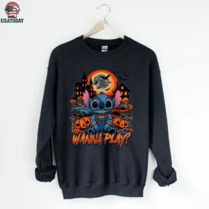 Halloween Stitch wanna play Tee