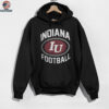 Hoosiers Shop Indiana Hoosiers Football Vintage Logo Black T Shirt