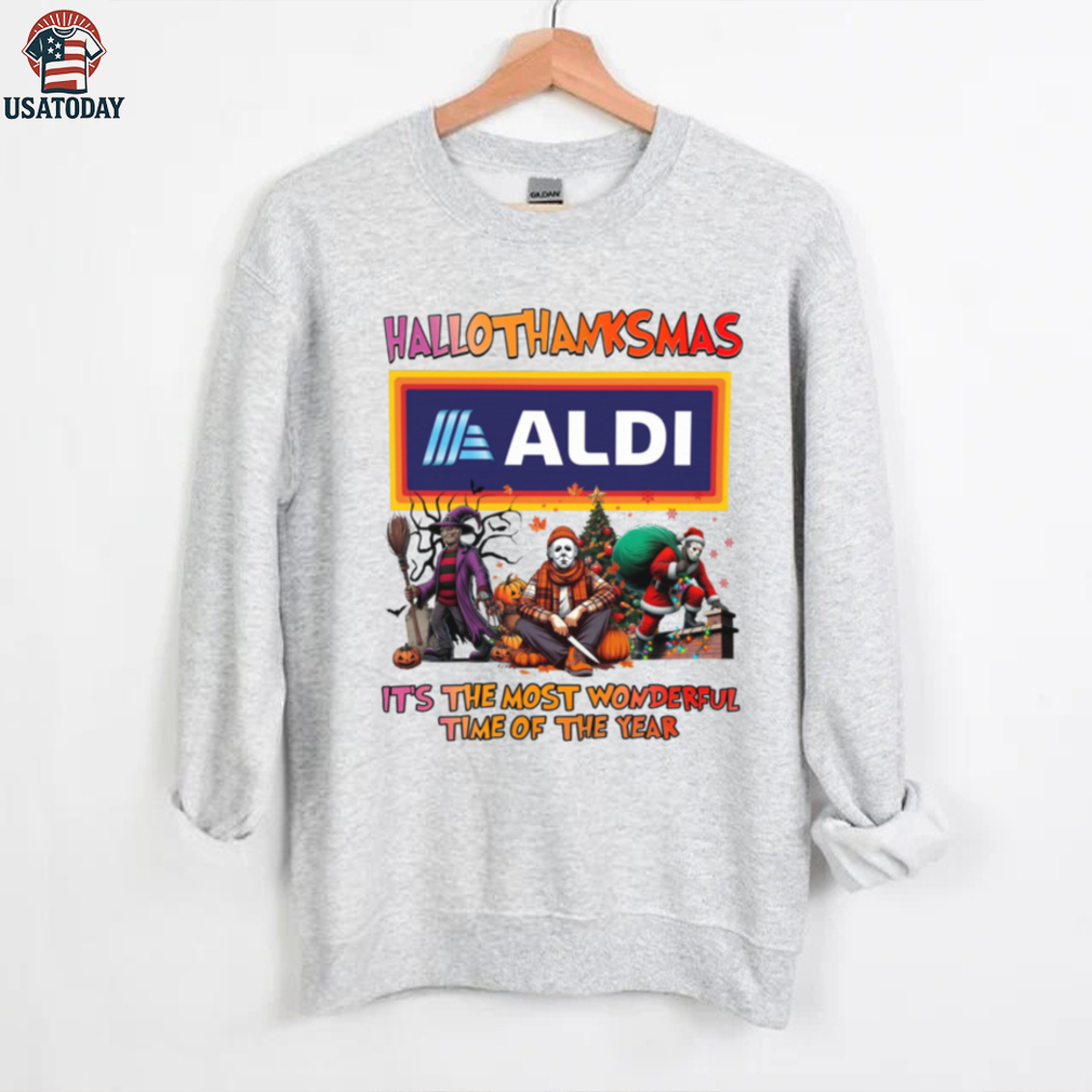 Horror Movies Aldi Hallothanksmas It’s The Most Wonderful Time T Shirt Horror Movies Aldi Hallothanksmas It’s The Most Wonderful Time T Shirt