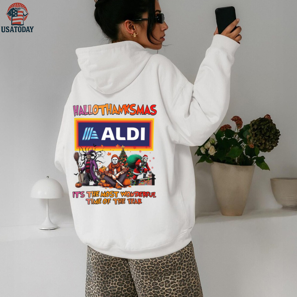 Horror Movies Aldi Hallothanksmas It’s The Most Wonderful Time T Shirt Horror Movies Aldi Hallothanksmas It’s The Most Wonderful Time T Shirt