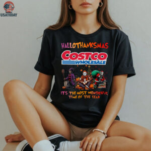 Horror Movies Costco Wholesale Hallothanksmas It’s The Most Wonderful Time T Shirt